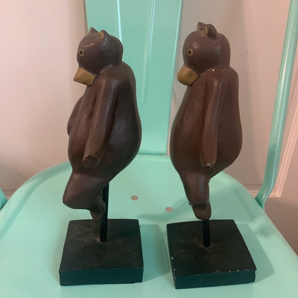 Vintage Set of 4 Dancing Bears - Picture 5 of 14